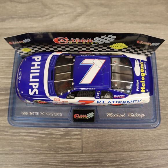 Vintage Michael Waltrip Team Caliber 1999 Chevrolet Monte Carlo #7 1:24 Diecast - Picture 11 of 12